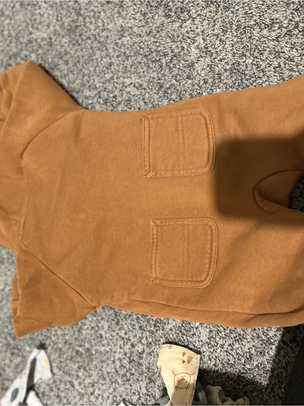 Carhartt Brown Toddler One-Piece Bodysuit